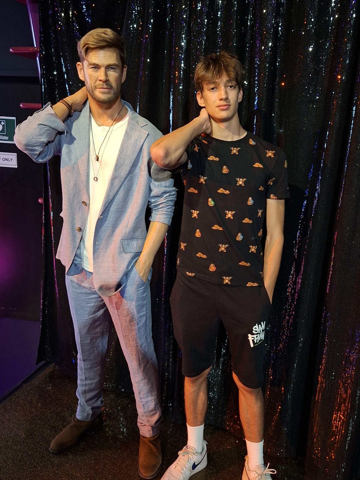 Avtor in njegov prijatelj